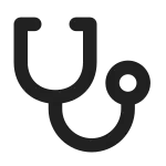 Stethoscope SVG Icon